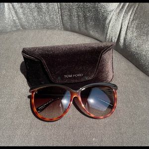Tom Ford Cat Eye Brown Color Sunglasses